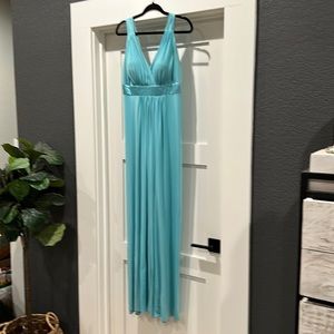 David’s Bridal Long Dress Wedding Bridesmaid